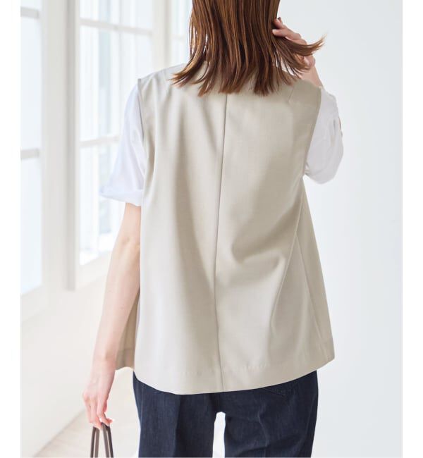 U by SPICK&SPAN「リネンライクウォッシャブルベスト」|その他|