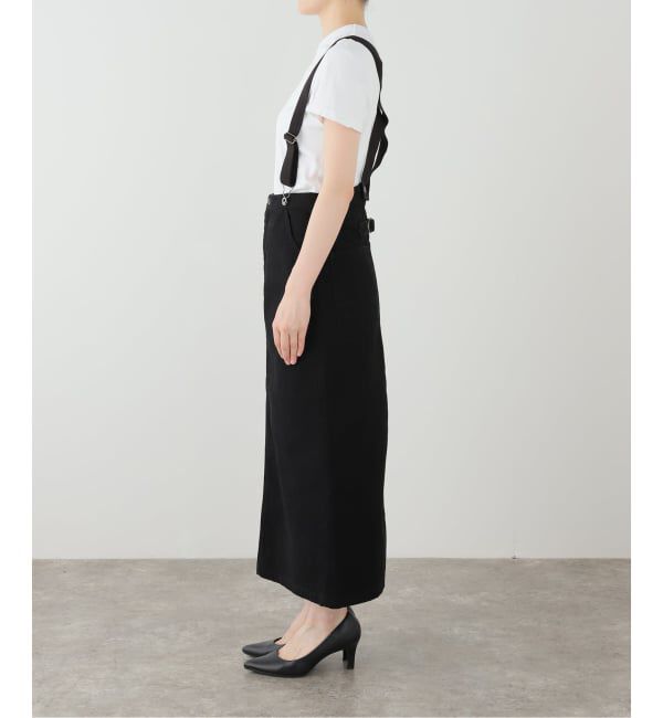 Spick and Span「サスペンダー付きワーカータイトスカート」|スカート|