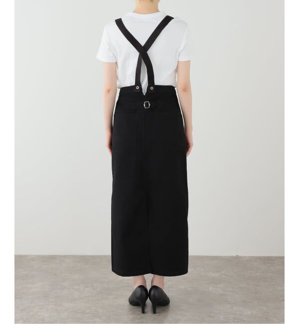 Spick and Span「サスペンダー付きワーカータイトスカート」|スカート|