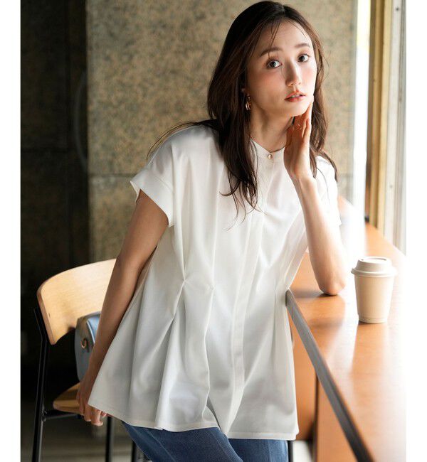 ANY SIS「カナパウエストタック プルオーバー」|Tシャツ・カットソー|