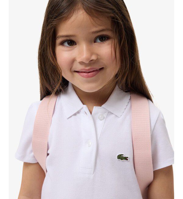 LACOSTE「鹿の子地キッズポロシャツ」|ポロシャツ|