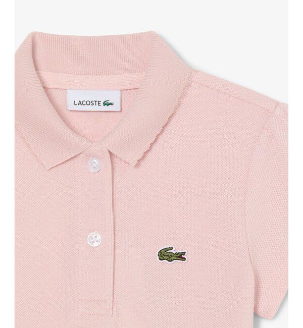 LACOSTE「鹿の子地キッズポロシャツ」|ポロシャツ|