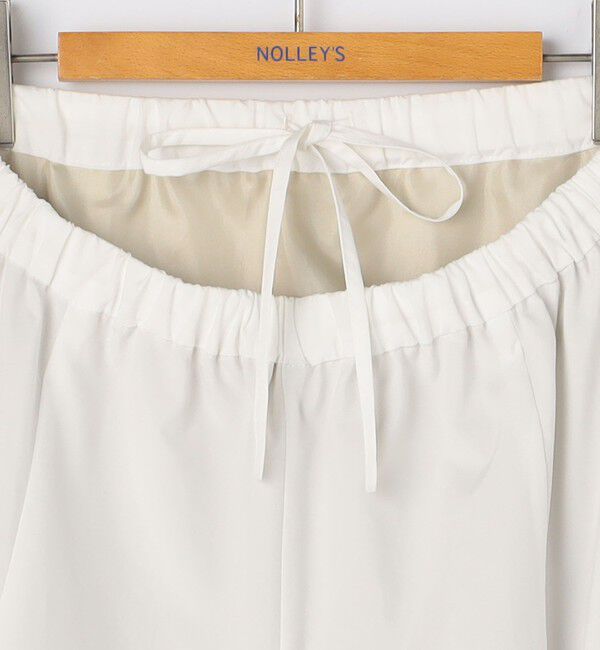 NOLLEY'S「【WEB限定】ウォッシャブルヴィンテージタフタマチ入りマキシスカート」|スカート|
