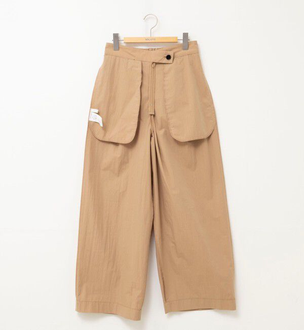 NOLLEY'S「【一部WEB限定サイズ】《撥水》ウォッシャブル撥水ワイドラップパンツ」|その他|