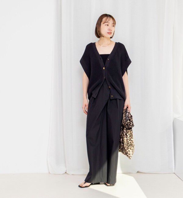 NOLLEY'S「【一部WEB限定サイズ】《撥水》ウォッシャブル撥水ワイドラップパンツ」|その他|