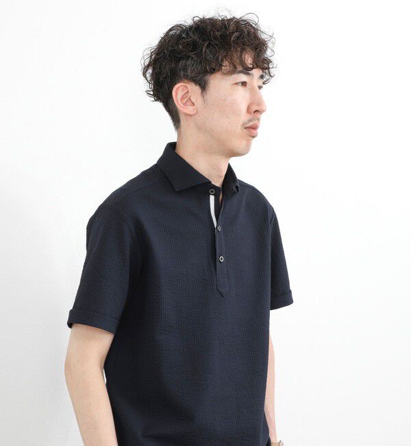 NOLLEY'S goodman「【BECシリーズ】《ビジカジ対応》サッカーテープポロシャツ / ビズポロ /26SS」|ポロシャツ|
