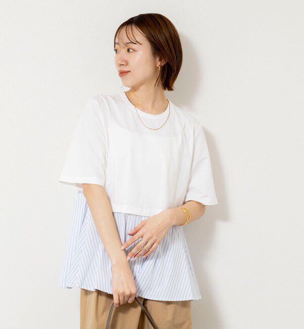 NOLLEY'S「【TORRAZZO DONNトラッゾドンナ】Docking Flare Top」|Tシャツ・カットソー|