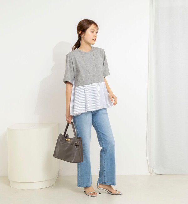 NOLLEY'S「【TORRAZZO DONNトラッゾドンナ】Docking Flare Top」|Tシャツ・カットソー|