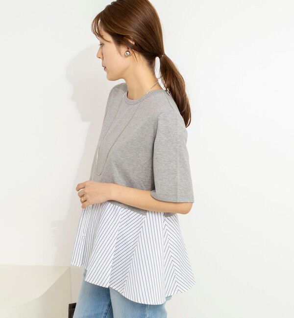 NOLLEY'S「【TORRAZZO DONNトラッゾドンナ】Docking Flare Top」|Tシャツ・カットソー|