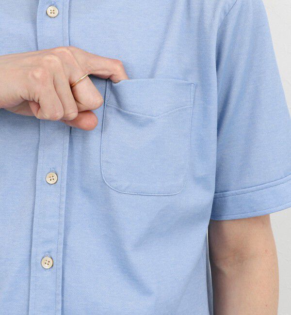 NOLLEY'S goodman「《ビジカジ対応》カノコテープBD SS 半袖ボタンダウンシャツ 26SS」|シャツ・ブラウス|