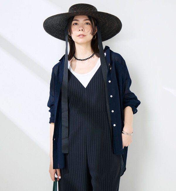 NOLLEY'S「ウォッシャブルキャッチワッシャーシアーシャツ」|シャツ・ブラウス|