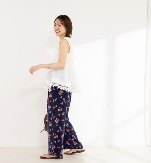 NOLLEY'S「【MARILYN MOON/マリリーンムーン】2WAY handkerchief hem blouse」|シャツ・ブラウス|