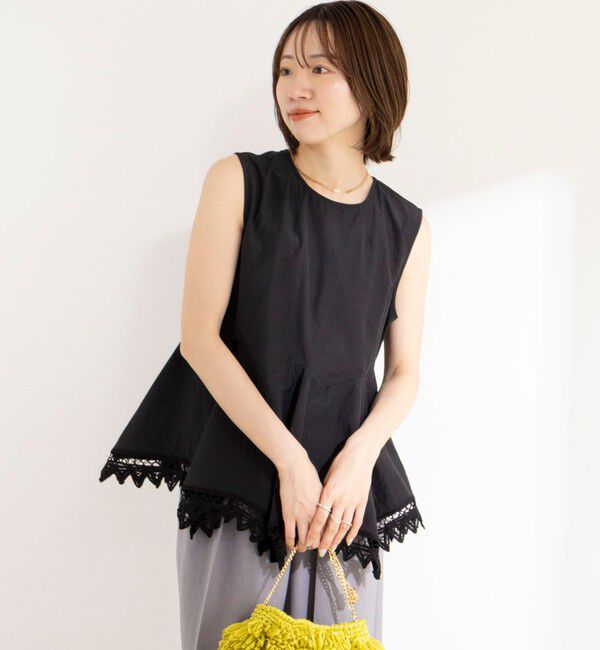 NOLLEY'S「【MARILYN MOON/マリリーンムーン】2WAY handkerchief hem blouse」|シャツ・ブラウス|