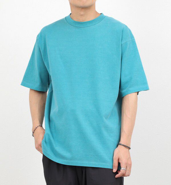 NOLLEY'S goodman「【BECシリーズ】《接触冷感/UVカット》PIGMENT DYE BIO WASH ピグメント染め オーバーサイズTシャツ」|Tシャツ・カットソー|