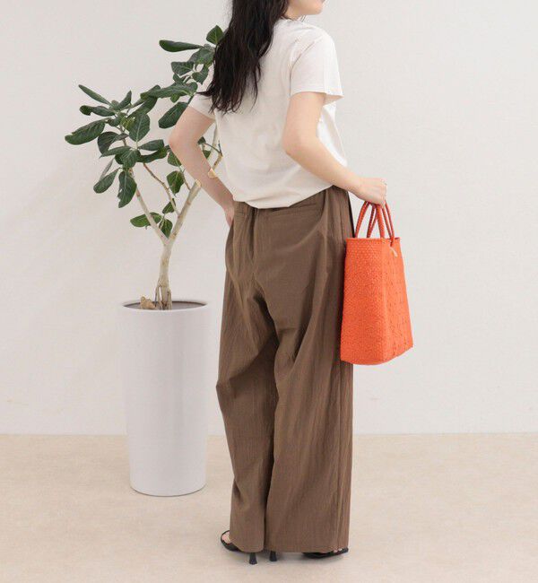 fredy emue「【昨年大人気！待望の再登場】ハートFR刺しゅうヘンリーネックTシャツ」|Tシャツ・カットソー|