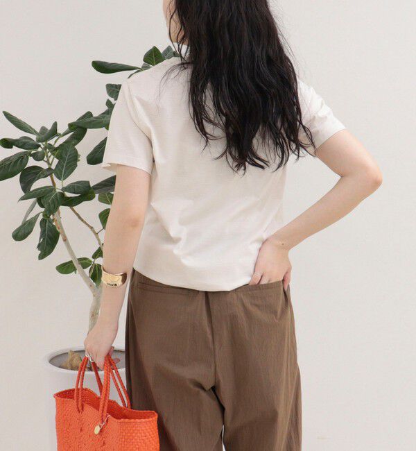 fredy emue「【昨年大人気！待望の再登場】ハートFR刺しゅうヘンリーネックTシャツ」|Tシャツ・カットソー|
