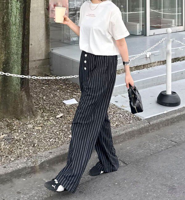 fredy emue「シルケットラウンドヘムTシャツ」|Tシャツ・カットソー|