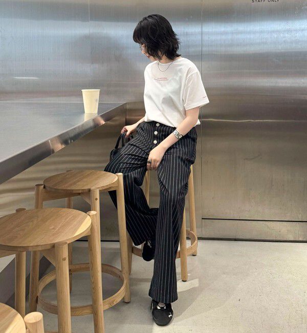 fredy emue「シルケットラウンドヘムTシャツ」|Tシャツ・カットソー|
