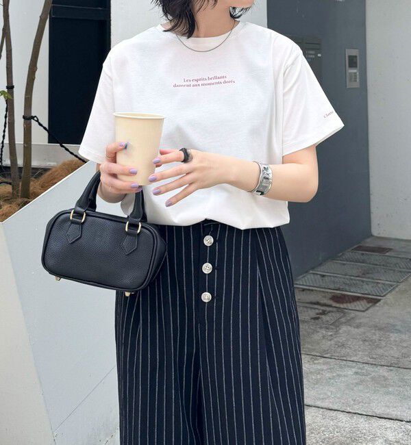 fredy emue「シルケットラウンドヘムTシャツ」|Tシャツ・カットソー|