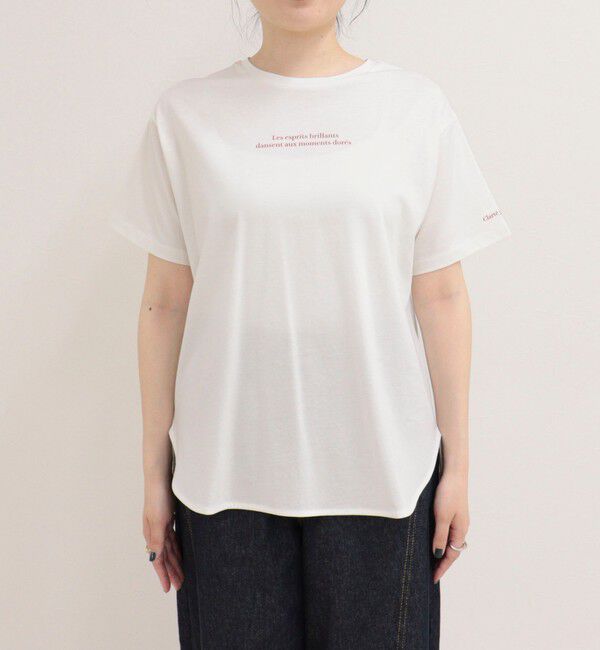 fredy emue「シルケットラウンドヘムTシャツ」|Tシャツ・カットソー|