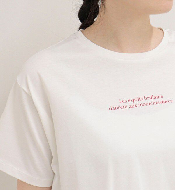 fredy emue「シルケットラウンドヘムTシャツ」|Tシャツ・カットソー|