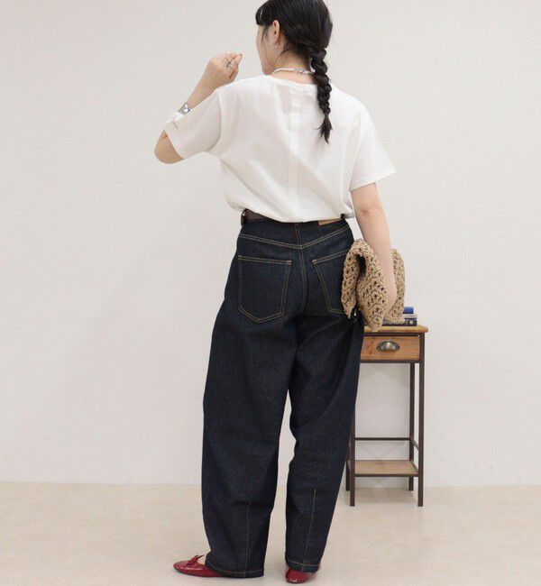 fredy emue「シルケットラウンドヘムTシャツ」|Tシャツ・カットソー|