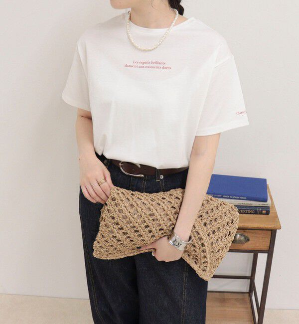 fredy emue「シルケットラウンドヘムTシャツ」|Tシャツ・カットソー|