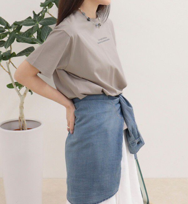 fredy emue「シルケットラウンドヘムTシャツ」|Tシャツ・カットソー|