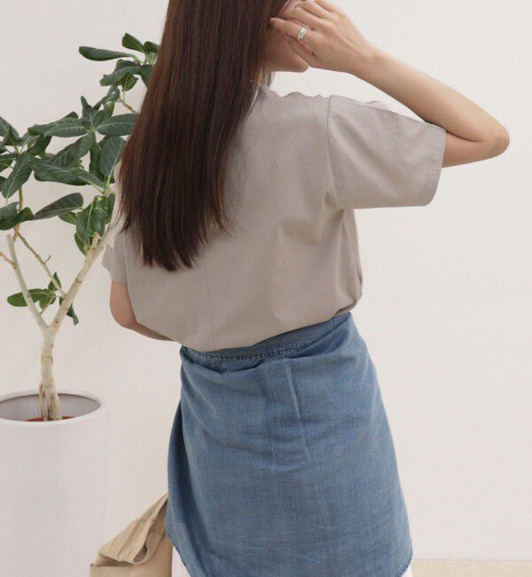 fredy emue「シルケットラウンドヘムTシャツ」|Tシャツ・カットソー|