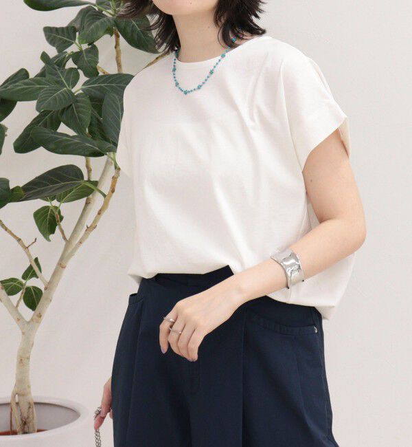 fredy emue「シルケットタックデザインTシャツ」|Tシャツ・カットソー|