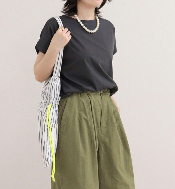 fredy emue「シルケットタックデザインTシャツ」|Tシャツ・カットソー|