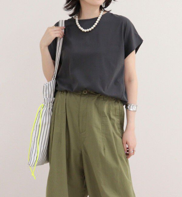 fredy emue「シルケットタックデザインTシャツ」|Tシャツ・カットソー|