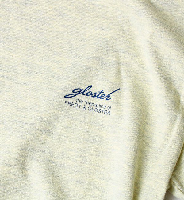 GLOSTER「【SCREEN STARS/スクリーンスターズ】杢ボディ染め 配色ロゴ クルーネックカラーＴシャツ」|Tシャツ・カットソー|