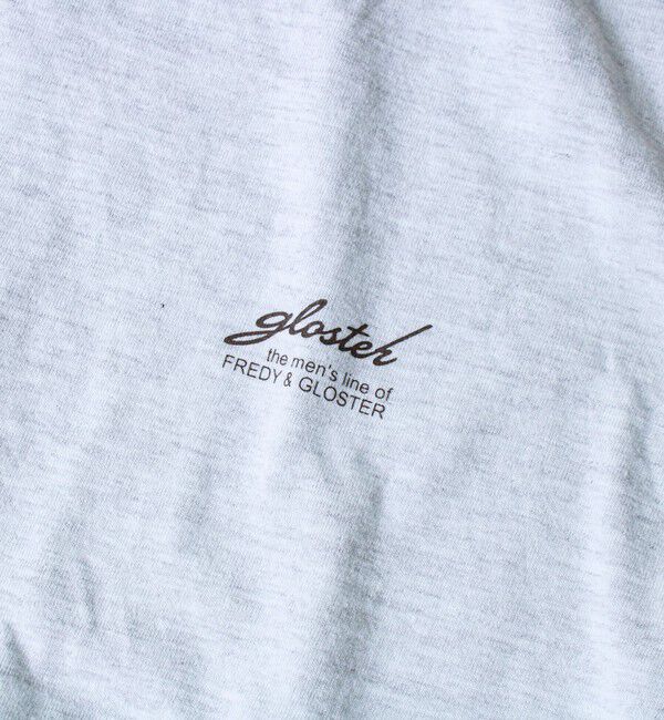 GLOSTER「【SCREEN STARS/スクリーンスターズ】杢ボディ染め 配色ロゴ クルーネックカラーＴシャツ」|Tシャツ・カットソー|