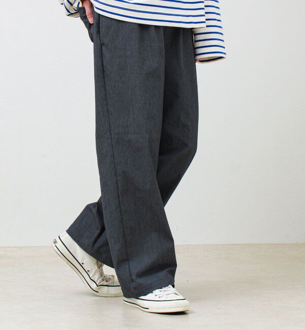 GLOSTER「【人気シリーズ/UNISEX/5色展開】GOODNESS イージーパンツ 無地/迷彩」|チノ|