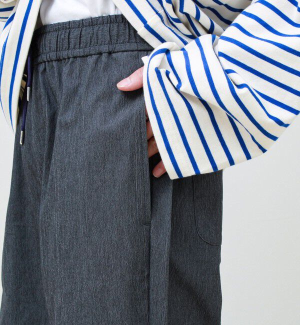 GLOSTER「【人気シリーズ/UNISEX/5色展開】GOODNESS イージーパンツ 無地/迷彩」|チノ|