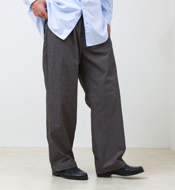GLOSTER「【人気シリーズ/UNISEX/5色展開】GOODNESS イージーパンツ 無地/迷彩」|チノ|