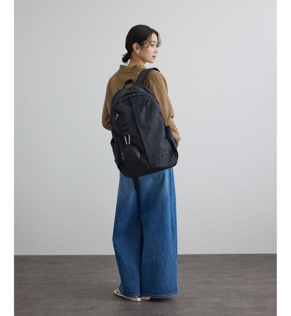 SALON adam et rope'「【WEB限定】ラウンドポーチ&エコバッグ付き撥水リュック」|リュック|