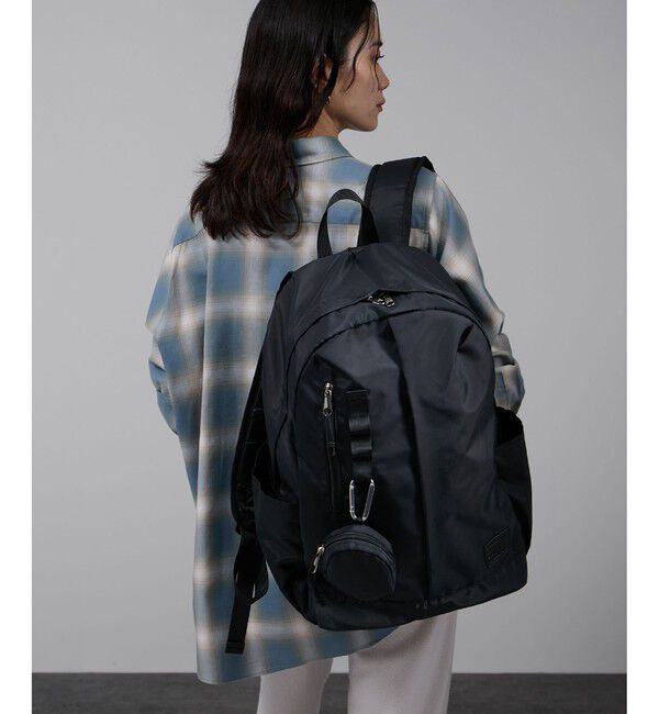 SALON adam et rope'「【WEB限定】ラウンドポーチ&エコバッグ付き撥水リュック」|リュック|