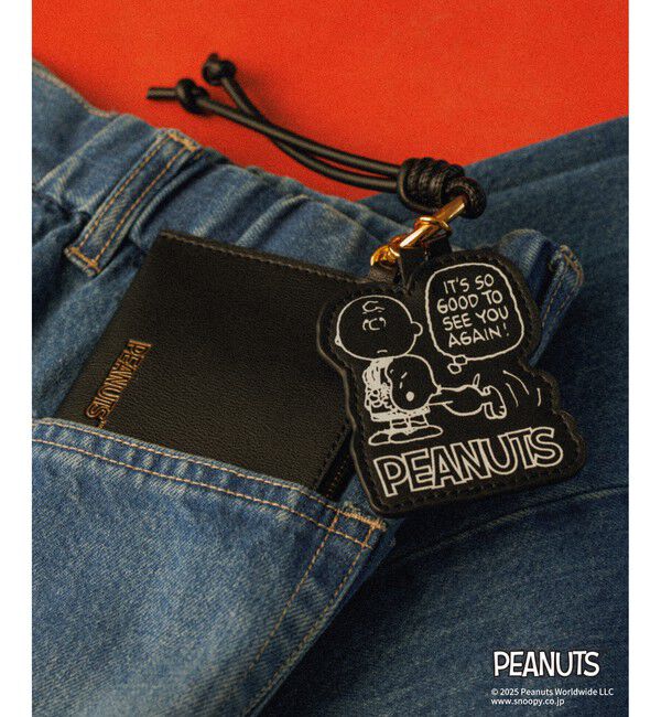 ROPE「【WEB限定/一部店舗限定】【E'POR&times;PEANUTS】別注 ポーチ付き ART CHARM」|チャーム・キーホルダー|