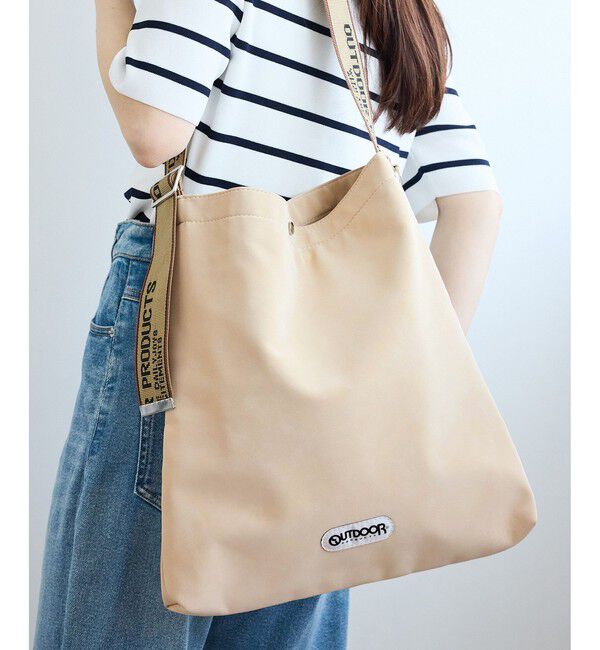 ROPE PICNIC PASSAGE「【OUTDOOR PRODUCTS/アウトドアプロダクツ別注】スウェード調2WAYトートバッグ」|トートバッグ|