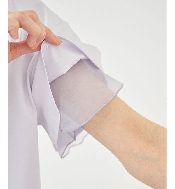 Rope&rsquo;Picnic「【ベストヒット】70シルケットシアードッキングトップス/着丈が選べる・UVカット・接触冷感」|Tシャツ・カットソー|