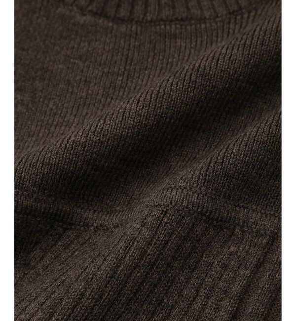 ADAM ET ROPE'「【WEB限定】・【定番】MIXパターンニットワンピース」|ワンピース|
