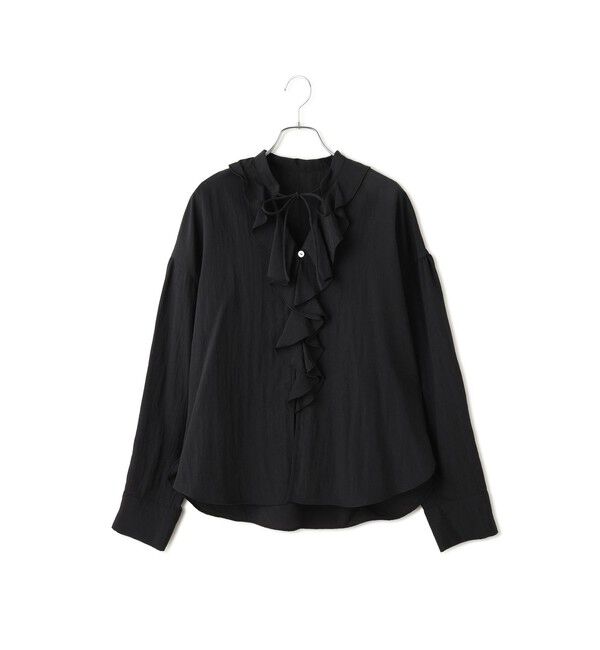 ADAM ET ROPE'「【WEB限定】ラッフルブラウス」|シャツ・ブラウス|
