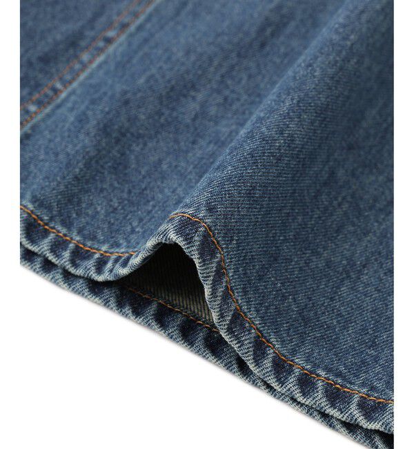 ADAM ET ROPE'「【WEB限定】デニムシャツロングワンピース」|ワンピース|