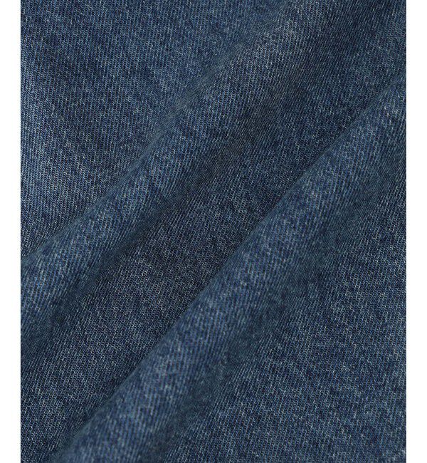 ADAM ET ROPE'「【WEB限定】デニムシャツロングワンピース」|ワンピース|
