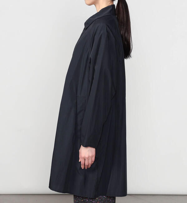  「TICCA | ナイロン ステンカラーコート WOMEN」|ダッフルコート|