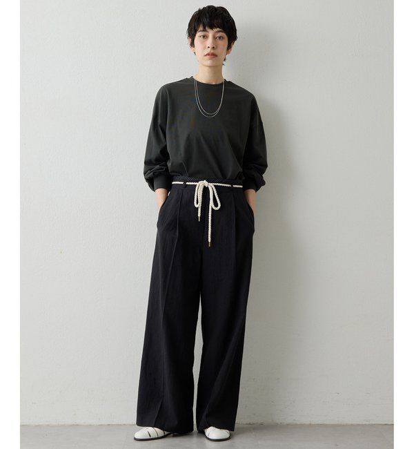 THE PAUSE「【THE PAUSE】ロープベルトパンツ」|その他|