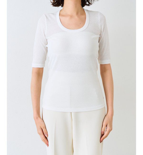  「【myporter】ラウンドネックドライフィットカットソー」|Tシャツ・カットソー|