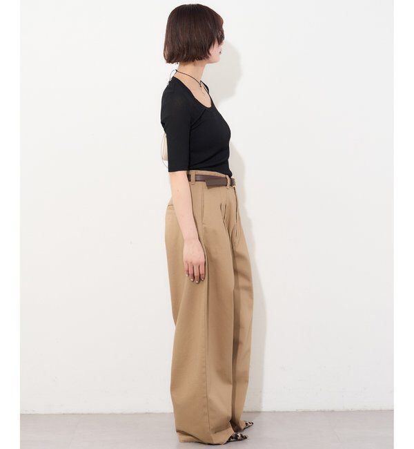  「【myporter】ラウンドネックドライフィットカットソー」|Tシャツ・カットソー|